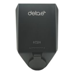 Deta.e eDock2 1 Port 7.4kW  Mode 3 Type 2 Socket Electric Vehicle Charger Black
