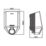 Deta.e eDock2 1 Port 7.4kW  Mode 3 Type 2 Socket Electric Vehicle Charger Black