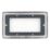 Hager Sollysta WRP4EUBSB 4-Module Modular Faceplate Brushed Steel