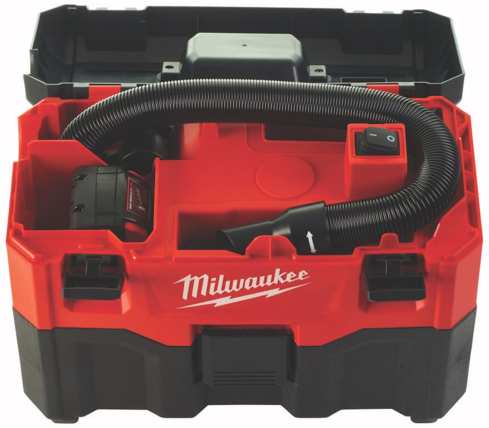 Milwaukee M18 VC2 0 18V Li Ion Cordless Wet Dry Vacuum Bare Screwfix