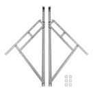 Smith & Locke  Friction Stay Window Hinges Top-Hung 600mm 2 Pack