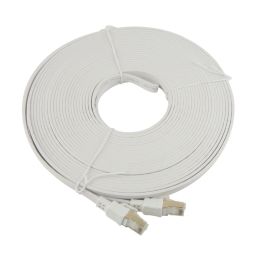 Labgear White Shielded RJ45 Cat 8 Patch Lead 20m