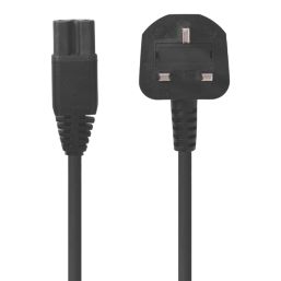 Essentials 10A IEC C15 Power Cord 2m