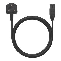 Essentials 10A IEC C15 Power Cord 2m