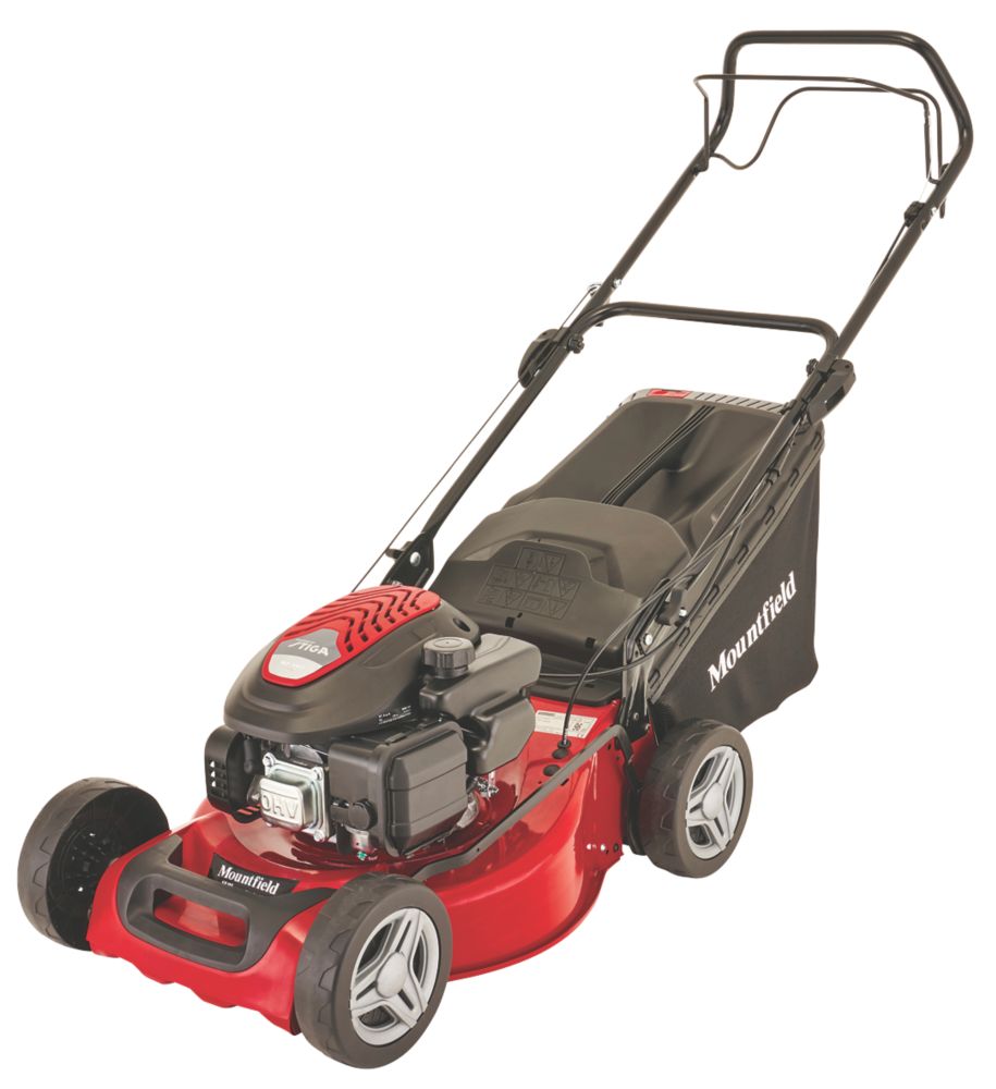 Pro lawn 46cm 139cc hyundai self on sale propelled petrol lawnmower