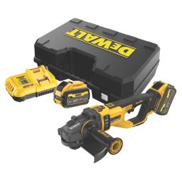 DEWALT DCG460X2-GB 54V 2 x 9.0Ah Li-Ion XR FlexVolt 9.06" Brushless Cordless Grinder