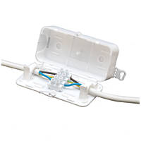 Debox 24A In-line Junction Box White