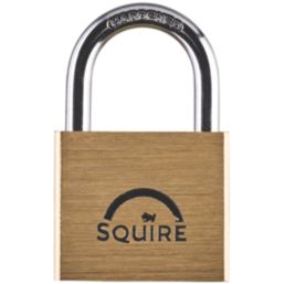 Squire Lion Brass  Weatherproof   Padlock 40mm