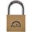 Squire Lion Brass  Weatherproof   Padlock 40mm