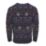 Site Screwfix Christmas Jumper Blue X Small 35.5" Chest