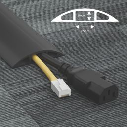 D-Line  Cable Cover 4.5m Black