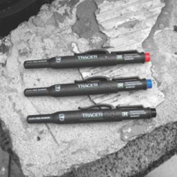 TRACER  Medium Tip Mixed Colours Permanent Marker 3 Piece Set