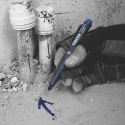 TRACER  Medium Tip Mixed Colours Permanent Marker 3 Piece Set