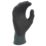 MCR Safety Greenknight General Handling Gloves Black Medium 1 Pair