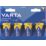 Varta Longlife Power D 1.5V Alkaline Batteries 4 Pack