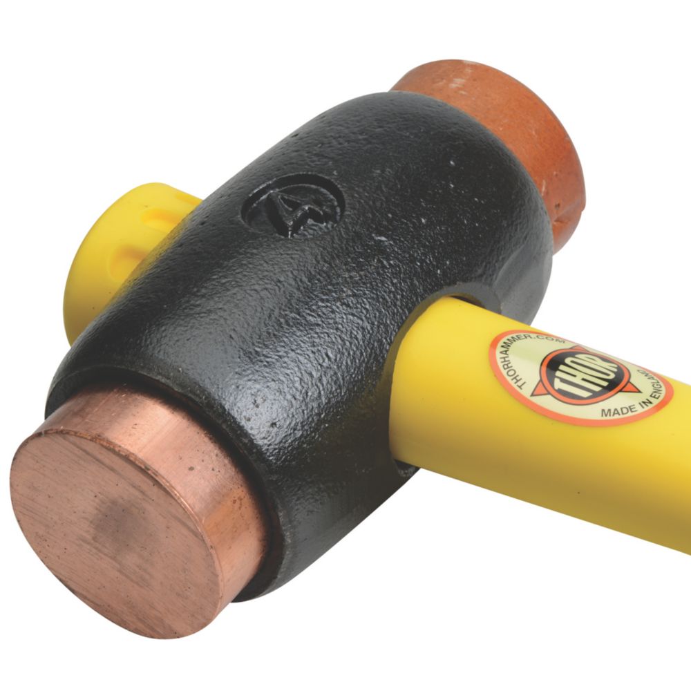 Thor Size 4 Copper Hide Hammer 5 1 2lb 2.5kg