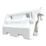 Melba Swintex Hog600W Water Separator White 1130mm