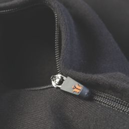 Scruffs  Eco Worker Sweatshirt Black Small 43.7" Chest