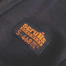 Scruffs  Eco Worker Sweatshirt Black Small 43.7" Chest
