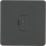 Knightsbridge  13A Unswitched Fused Spur  Anthracite