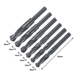 Titan  Straight Shank Metal Drill Bit Set 6 Pieces