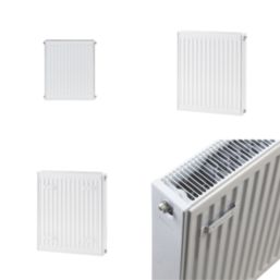 Flomasta 600mm x 400mm 2333BTU White Type 22 Convector Radiator