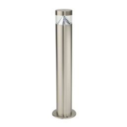 Inca 501mm Outdoor LED Post Light Brushed Stainless Steel 2.5W 280lm