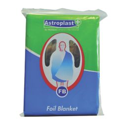 Wallace Cameron Aluminium Foil Blankets 130cm x 60cm 6 Pack