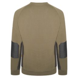 JCB Trade Crew Sweatshirt Olive X Large 46-48" Chest
