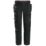 Snickers 6275 Shell Stretch Trousers Black 36" W 30" L