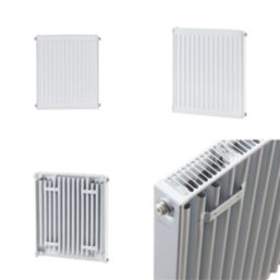 Flomasta 600mm x 400mm 1298BTU White Type 11 Convector Radiator