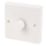 Varilight V-Dim 1-Gang 2-Way  Dimmer Switch  White