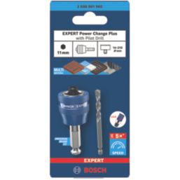Bosch Expert PowerChange Plus Hex Shank Multi-Material Holesaw Arbor with 105mm Pilot Drill