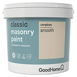 GoodHome   Campinas Masonry Smooth Masonry Paint 5Ltr