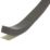 Stormguard Extra Thick Weatherstrips Black 3.5m 6 Pack