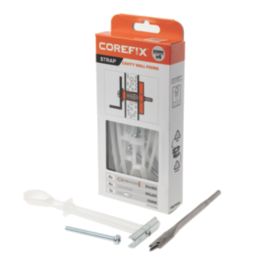 Corefix Strap Heavy Duty Hollow Wall Fixings M5 x 60mm 4 Pack