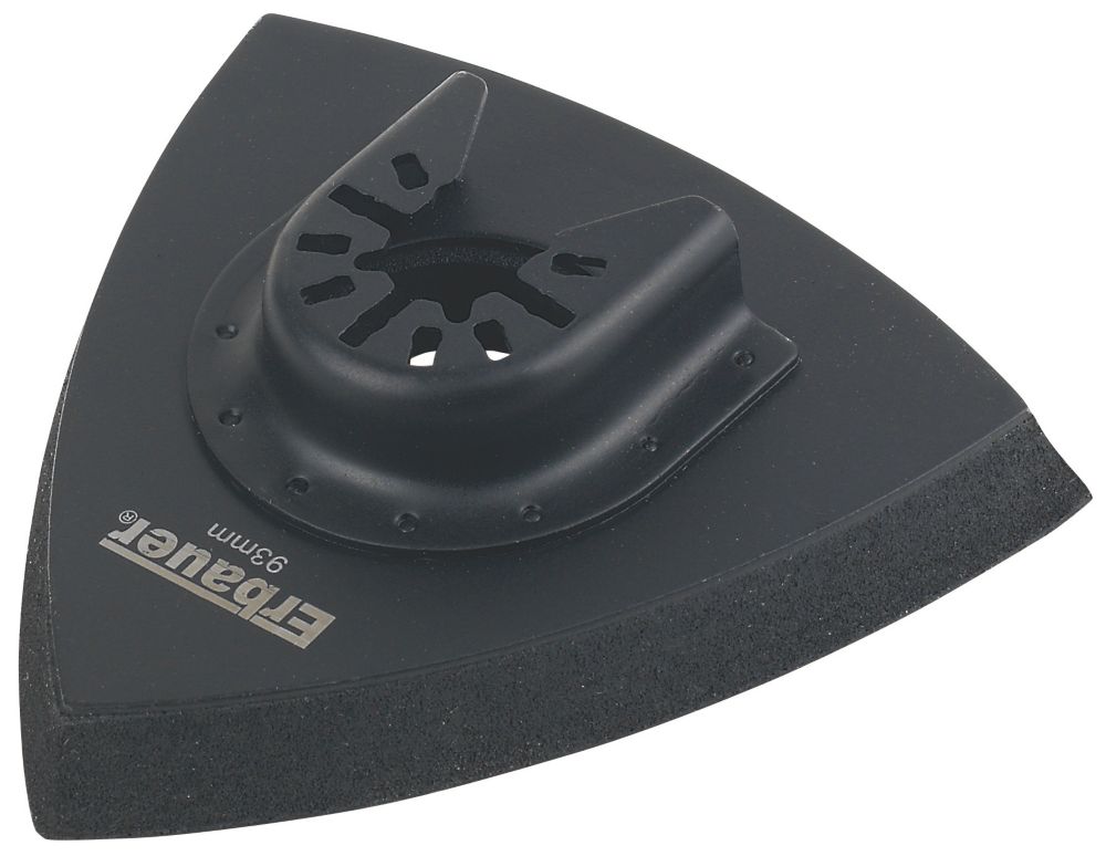 Erbauer Sanding Plate 93mm x 93mm Screwfix