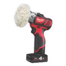 Milwaukee M12 BPS-421X 50mm 12V 2 x 2.0 / 4.0Ah Li-Ion RedLithium  Cordless Sub-Compact Sander / Polisher
