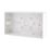 British General 900 Series 2-Gang Surface Pattress  Back Boxes 29mm 5 Pack