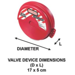 Master Lock  Gate Valve Rotating Lockout 6 1/2"-4"