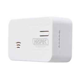 Hispec HSA/BC/10-TP  Battery Standalone Carbon Monoxide Alarms with Safespec Data Extraction 2 Pack