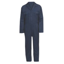 General Purpose Coverall Navy Blue 2X Large 60 1/2" Chest 31" L