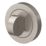 Smith & Locke Lormel Standard WC Thumbturn Set Satin Nickel 50mm