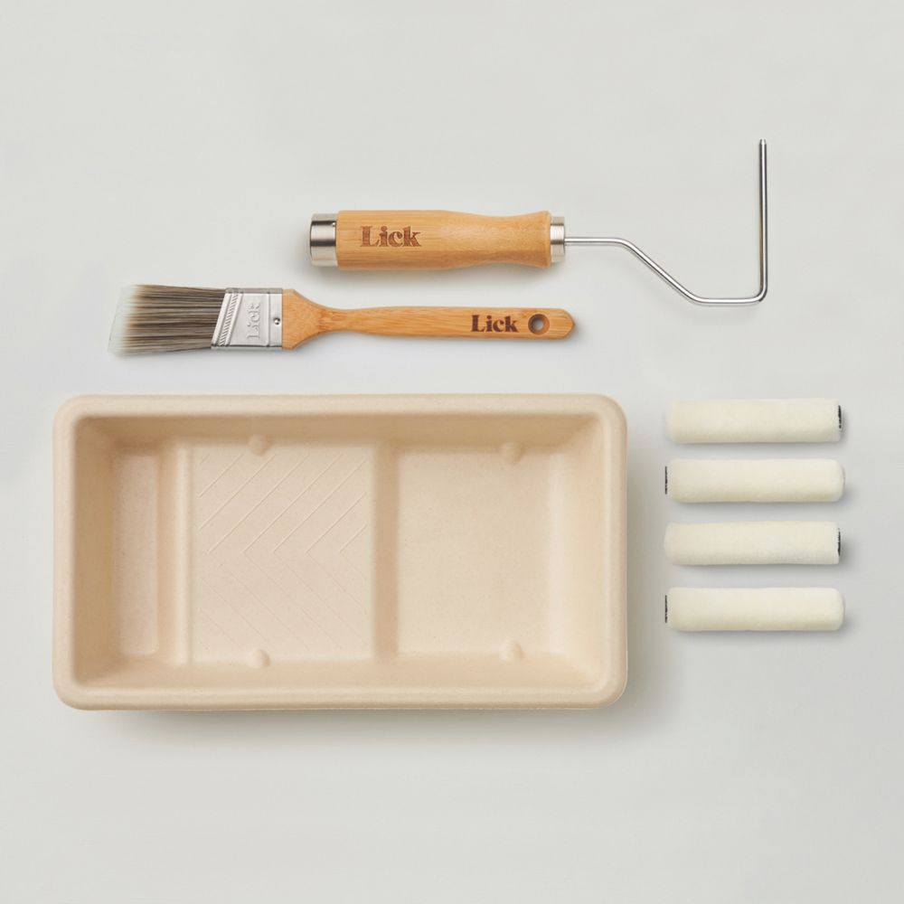LickTools 4" Roller & Tray Set Screwfix