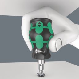 Wera Kraftform Kompakt Stubby Magazine 5 Interchangeable Screwdriver Set 6 Pcs