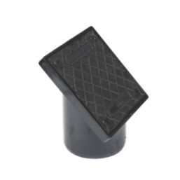 FloPlast Push-Fit Plain-End 45° Square Rodding Point (Spigot) 110mm