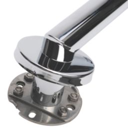 Croydex  Straight Household Grab Bar Chrome 300mm