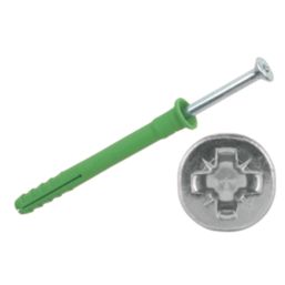 Fischer  Plastic Hammerfix N Green 8mm x 80mm 45 Pack