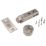 Smith & Locke Polished Nickel Plate Easy-Fit Tubular Dead Bolt 73mm Case - 57mm Backset