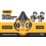 DEWALT  Large Half Mask Respirator with Filters A2-P3
